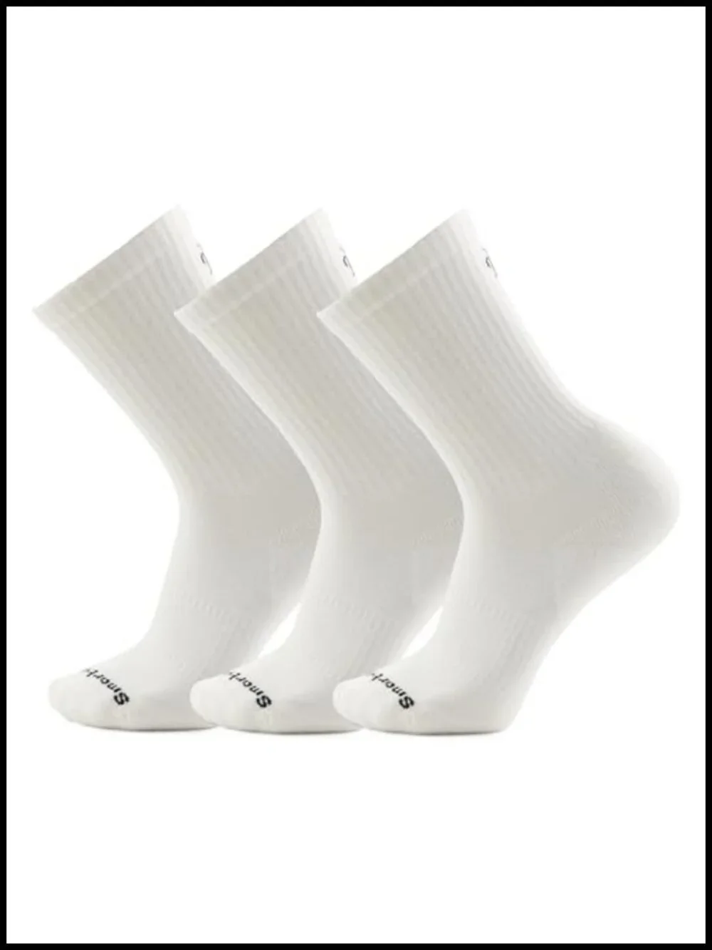 Smartwool Men's Merino Wool Athletic Crew Socks 3-Pack